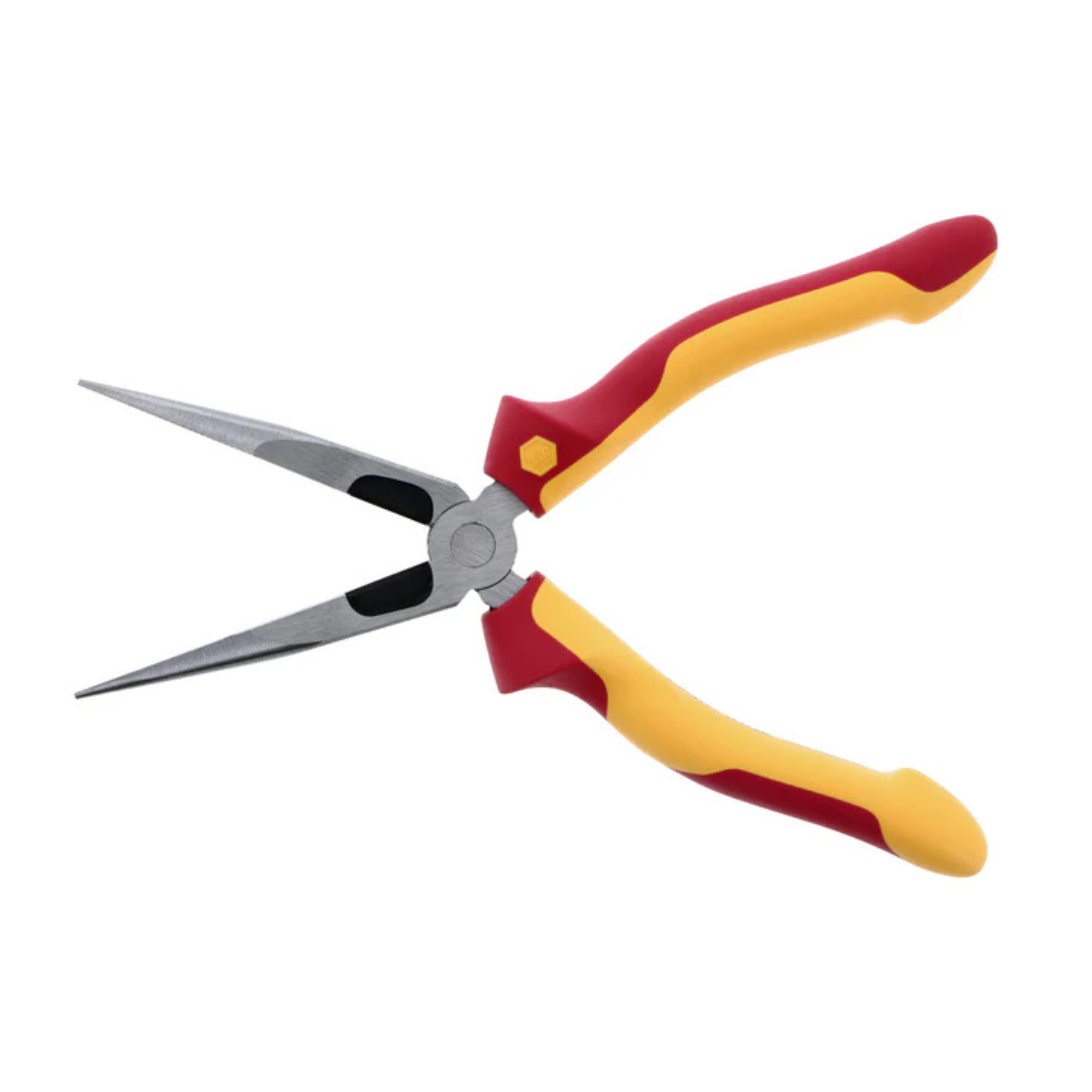 Wiha Insulated Industrial Long Nose Pliers w/ Cutters 8" from GME Supply